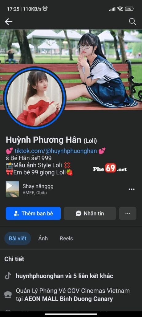 sieu pham some be sugar huynh phuong han sgbb bim non hong hao cuc da chuan loli hinh 01